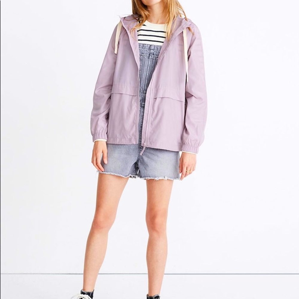 Madewell Packable Raincoat size L